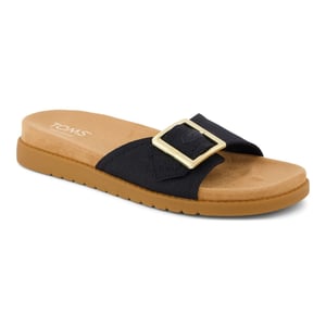 TOMS Marin Textil Damen Schwarz Sandalen