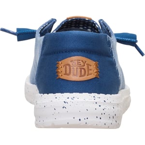 HEYDUDE Wendy Chambray Textil Damen Loafers in Marineblau