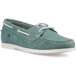 Sperry Balboa 2-Augen Boot Nubuk Damen Grün Bootsschuhe
