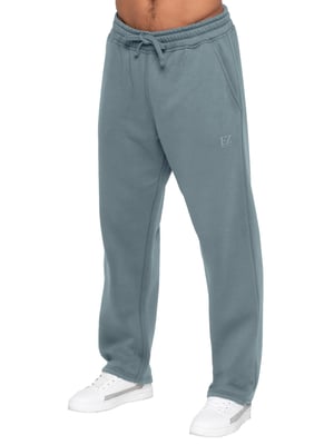 Enzo Milano | Herren Jogginghose mit Offenem Saum