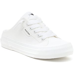Rocket Dog Cheery Mule Canvas Textil Damen Weiße Mules