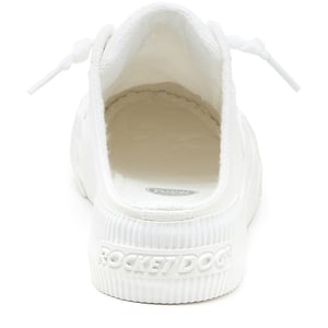 Rocket Dog Cheery Mule Canvas Textil Damen Weiße Mules