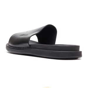 Base London Albany Leder Herren Schwarz Pantoletten