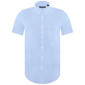Ben Sherman Oxford Herrenbluse Blau