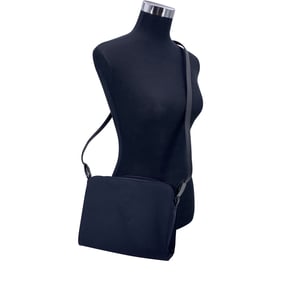 Yves Saint Laurent Stoff-Schultertasche