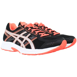 Asics Gel-Contend 4 Damen Schwarze Laufschuhe