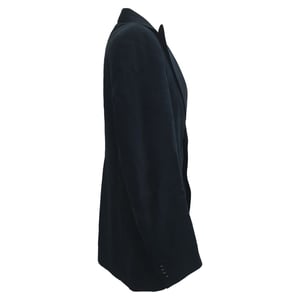 Dolce & Gabbana Einreiher-Blazer mit Taschen aus marineblauer Baumwolle