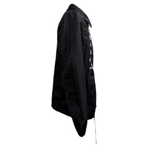 Lanvin Bomberjacke mit Print aus schwarzem Nylon