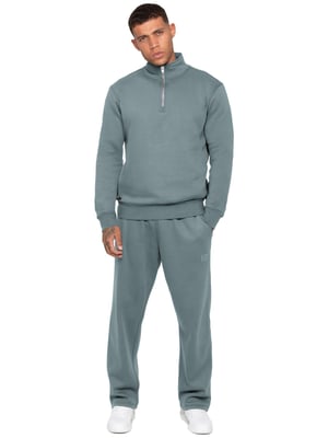 Enzo Milano | Herren Trainingsanzug mit Half-Zip Sweatshirt