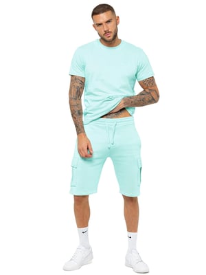 Enzo | Herren T-Shirt-Trainingsanzug mit Shorts-Set