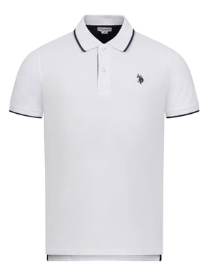 U.S. POLO ASSN. Herren Classic Fit Poloshirt kurzarm aus Baumwoll-Elasthan