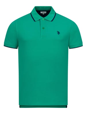U.S. POLO ASSN. Herren Classic Fit Poloshirt kurzarm aus Baumwoll-Elasthan