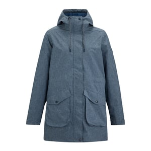 Regatta - "Norana" Jacke, wasserfest für Damen (Chambray-Stoff/Dunkles Jeansblau)