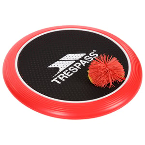 Trespass - Schläger und Ball Spiel "Stringbatz Trampoline" (Rot/Schwarz/Weiß)