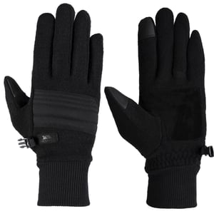 Trespass - Herren Skihandschuhe "Douglas", Leder (Schwarz)