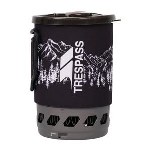 Trespass - "Surge" Campingkocher (Schwarz)