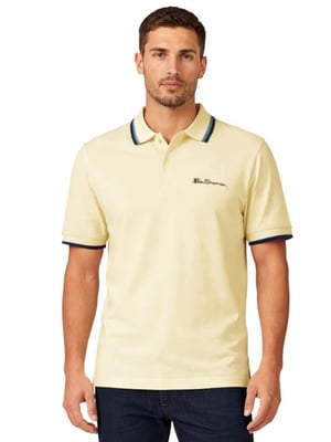 Ben Sherman | Herren Polohemd mit Kontraststreifen