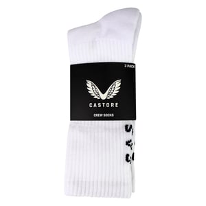 3er-Pack Unisex Crew Socken für Herren und Damen, weich, bequem und langlebig
