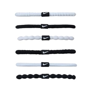 Nike - Haarband (6er-Pack) (Weiß/Schwarz)