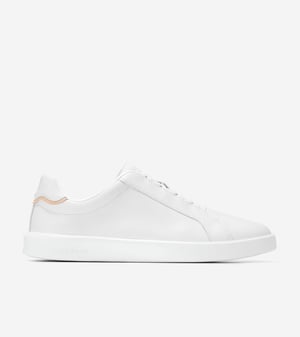 Cole Haan Grand Crosscourt Nubuk Herren Weiße Sneakers