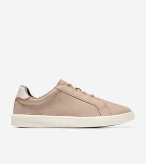Cole Haan Grand Crosscourt Nubuk Herren Sneakers In Beige
