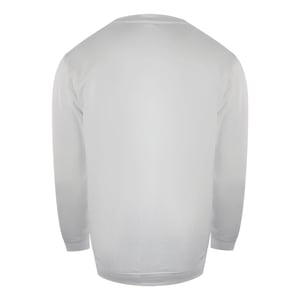 Love Moschino Herz-logo Weißes Sweatshirt