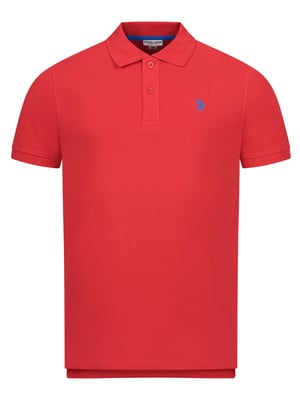 U.S. Polo Assn. Herren Basic Poloshirt kurzarm mit Stretchkomfort