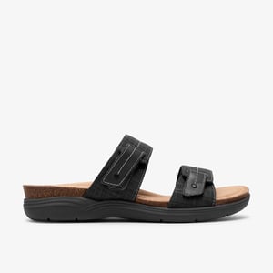 April Dusk Schwarze Interest Sandalen