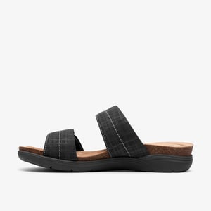 April Dusk Schwarze Interest Sandalen