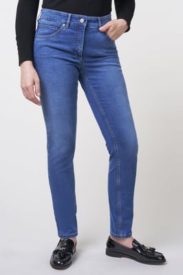 Twigie Shape-On Skinny Jeans | Steinblau