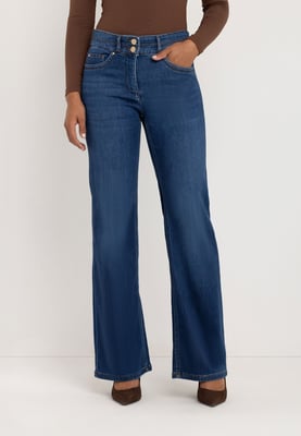 Sarah Bootcut-Jeans | Authentisches Blau