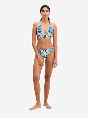Marc O'Polo Damen Bikini-Hose Bohemian LeafBikini Slip, Bikini Unterteil, Bikinihose