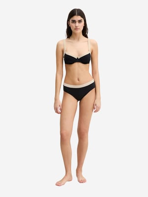 Marc O'Polo Damen Bikini-Hose Contrast BindingBikini Slip, Bikini Unterteil, Bikinihose