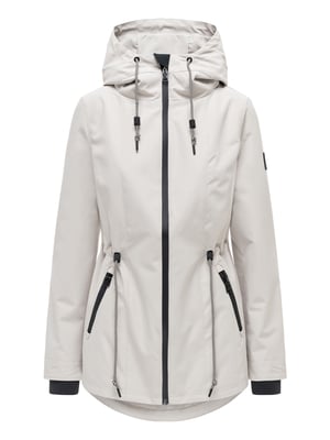 Navahoo Damen Übergangsjacke Blumentanz mit Kapuze