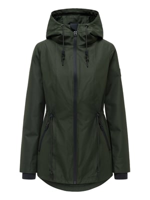 Navahoo Damen Übergangsjacke Blumentanz mit Kapuze