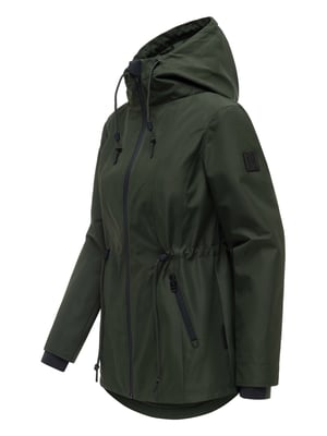Navahoo Damen Übergangsjacke Blumentanz mit Kapuze
