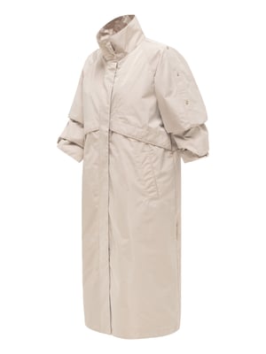 Navahoo Damen Parka Übergangsjacke Zenblüte mit Stehkragen