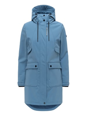 Navahoo Damen Softshell Übergangsjacke Morgennebel mit Kapuze