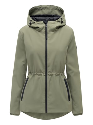 Marikoo Damen Übergangsjacke Katzilein mit Kapuze