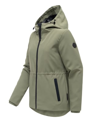 Marikoo Damen Übergangsjacke Katzilein mit Kapuze