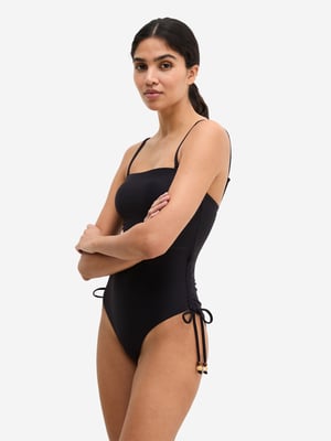 Marc O'Polo Damen Badeanzug Abstract FloralSchwimmanzug, Einteiler, Bademode