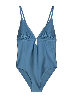 Marc O'Polo Damen Badeanzug ShinySchwimmanzug, Einteiler, Bademode