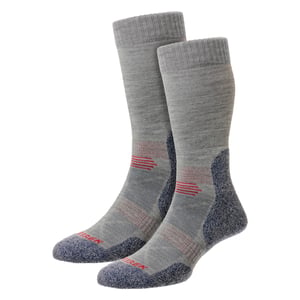 Herren Trekking-Wollsocken mit Polsterung und Fußbett Unterstützung