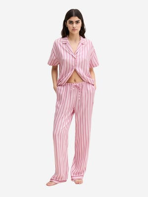 Marc O'Polo Damen Pyjamahose Mix N MatchSchlafhose, Nacht Hose, Loungehose