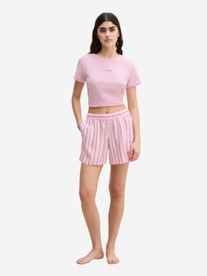 Marc O'Polo Damen Pyjamashorts Mix N MatchSchlafshorts, Pyjama Shorts, Nachtshorts