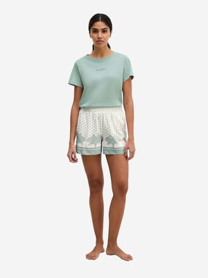 Marc O'Polo Damen Pyjamashorts Mix N MatchSchlafshorts, Pyjama Shorts, Nachtshorts