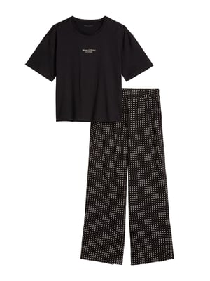 Marc O'Polo Damen Pyjama Mix N MatchSchlafanzug, Pyjama Set, Nachtwäsche