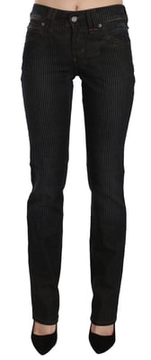John Galliano Nadelstreifenjeans
