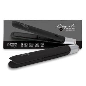 Mini-USB Coquete Schwarzer Haarglätter