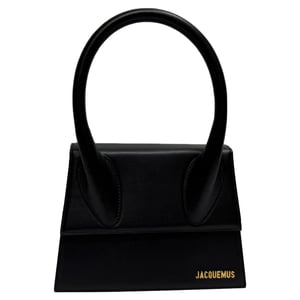 Jacquemus Le Chiquito Handtasche aus schwarzem Leder